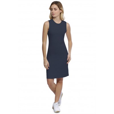 Robe débardeur col ras du cou doublée devant en modal KATIA1
