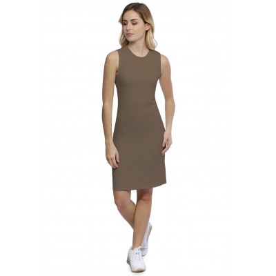 Robe débardeur col ras du cou doublée devant en modal KATIA1