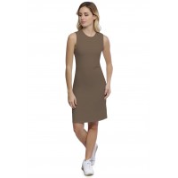 Robe débardeur col ras du cou doublée devant en modal KATIA1