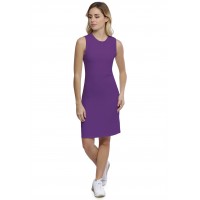 Robe débardeur col ras du cou doublée devant en modal KATIA1