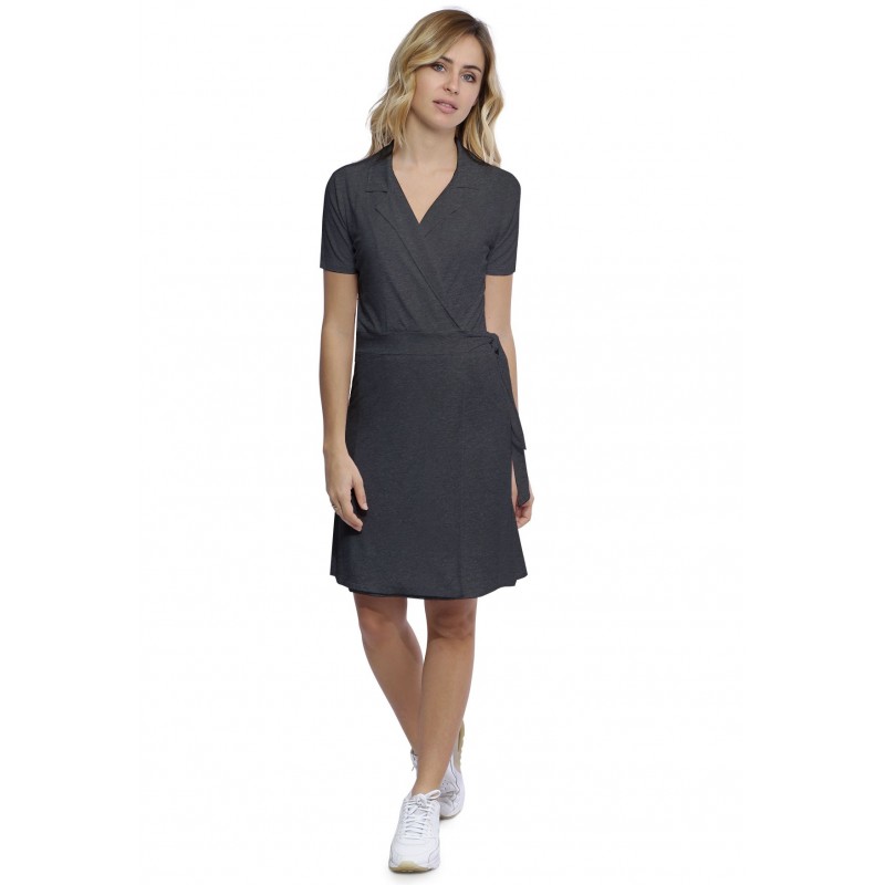Robe cache-coeur en modal MAGALIE Robe cache-coeur en modal MAGALIE