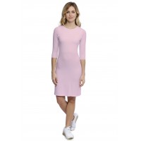 Robe manches 3/4 col rond Katia – Rendez-Vous Paris | Made in France