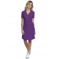 Robe cache-coeur en modal MAGALIE