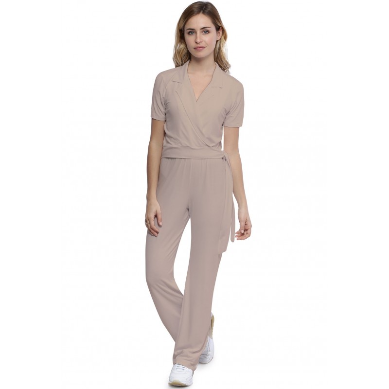 Combinaison cache-coeur pantalon en modal PIPA Combinaison cache-coeur pantalon en modal PIPA