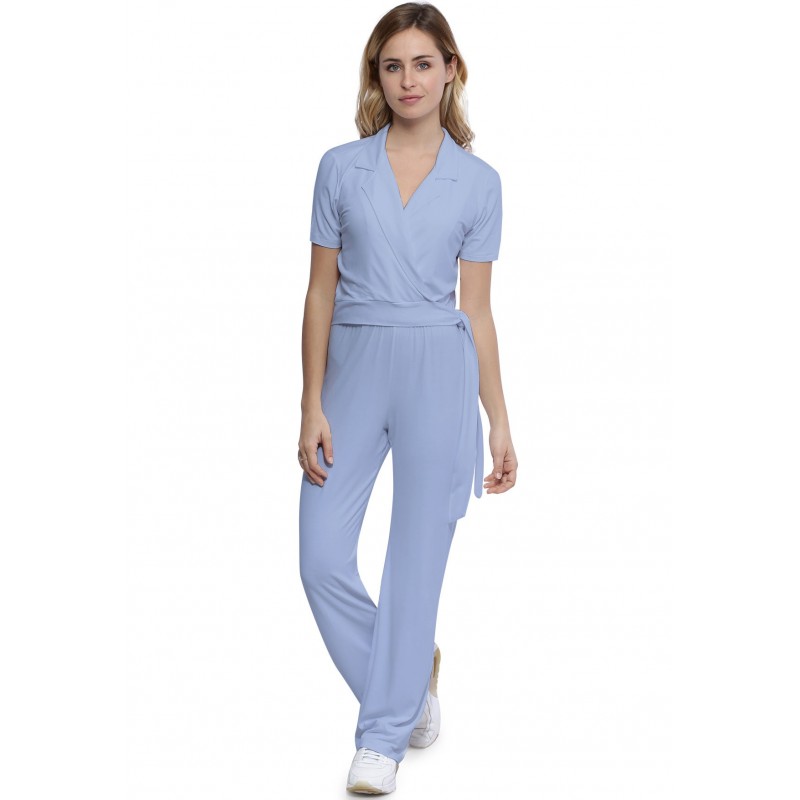 Combinaison cache-coeur pantalon en modal PIPA Combinaison cache-coeur pantalon en modal PIPA