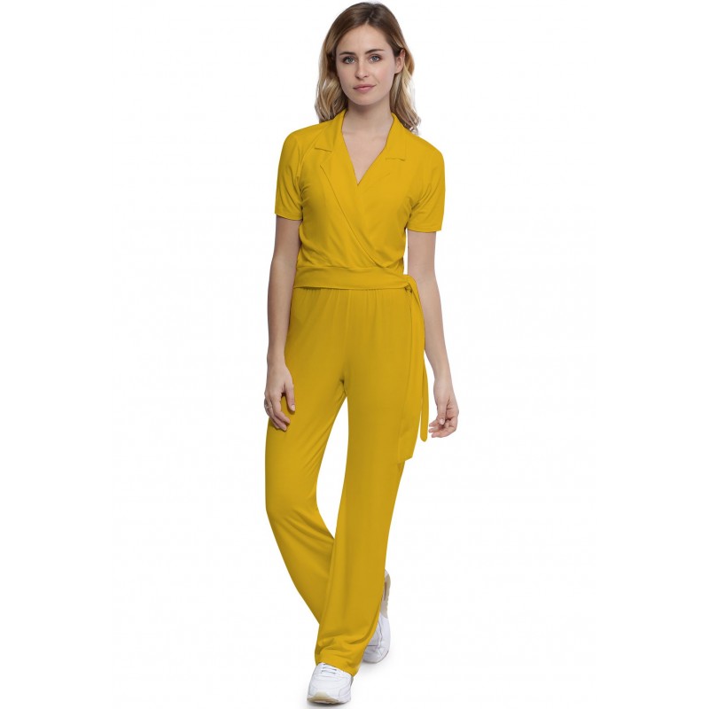 Combinaison cache-coeur pantalon en modal PIPA Combinaison cache-coeur pantalon en modal PIPA