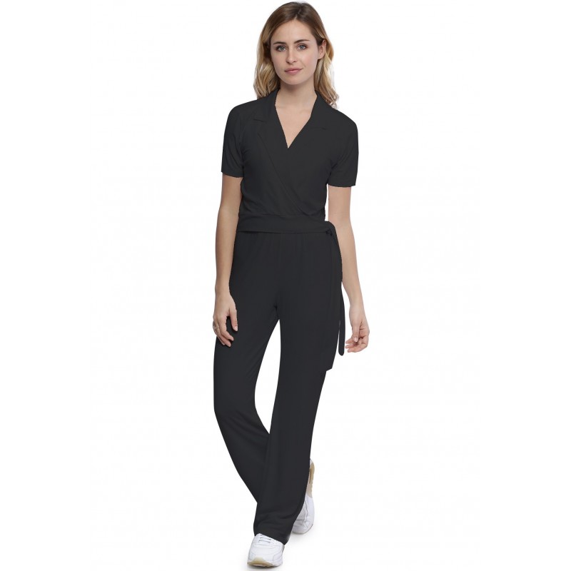 Combinaison cache-coeur pantalon en modal PIPA Combinaison cache-coeur pantalon en modal PIPA