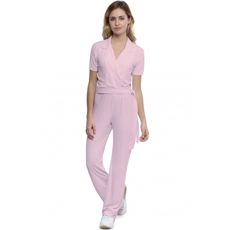 Combinaison cache-coeur pantalon en modal PIPA Combinaison cache-coeur pantalon en modal PIPA