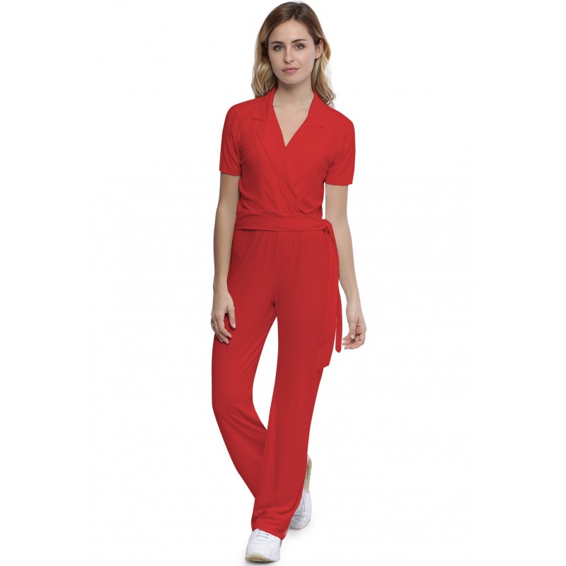 Combinaison cache-coeur pantalon en modal PIPA Combinaison cache-coeur pantalon en modal PIPA