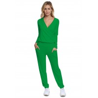 Combinaison pantalon taille élastique en maille modal PLUME