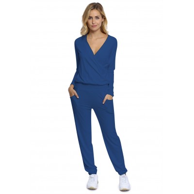 Combinaison pantalon taille élastique en maille modal PLUME