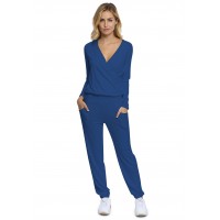 Combinaison pantalon taille élastique en maille modal PLUME