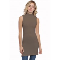 Tunique col montant sans manches en modal PENNY11