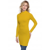 Tunique col montant manches longues en modal PENNY15