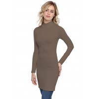 Tunique col montant manches longues en modal PENNY15