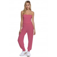 Combinaison bustier bandeau pantalon taille ruban en modal MAILY