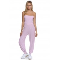 Combinaison bustier bandeau pantalon taille ruban en modal MAILY
